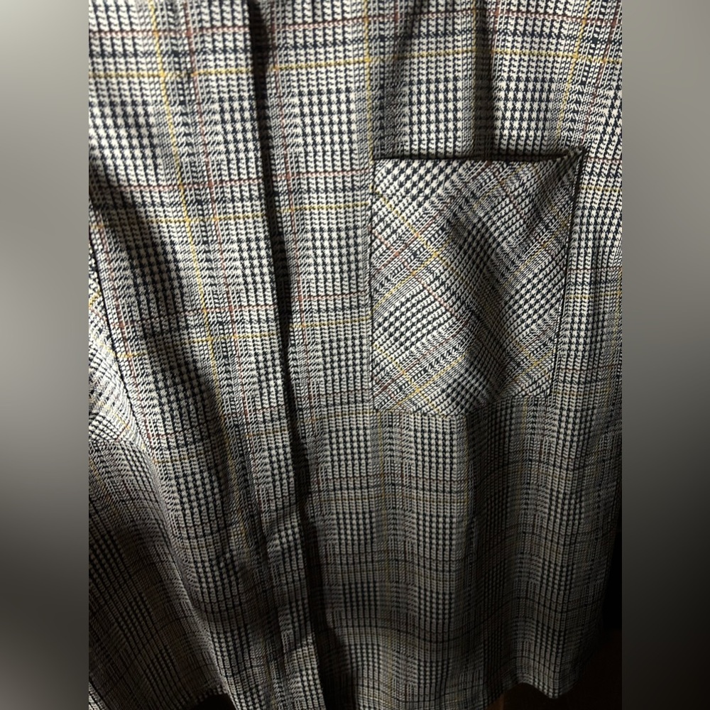 Soho 2x Plaid Skirt with two front pockets